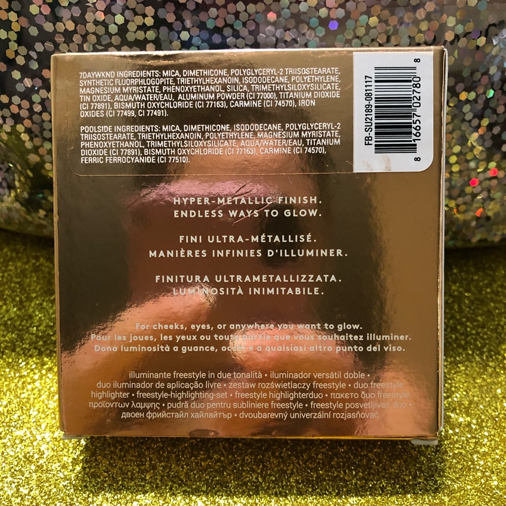 BNIB! Fenty Beauty Killawatt Foil Freestyle Highlighter in 7 DayWknd/ Poolside - Picture 6 of 8